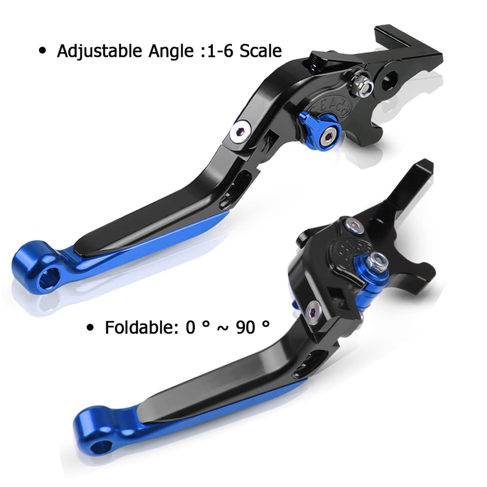 Moto Leviers d'embrayage de Frein Pour MT09 MT-09 2013-2020 MT09 SP 2017-2020 MT09 TRACER 2015-2020 MT09 TRACER GT 2018-2020-BKBKBUBU