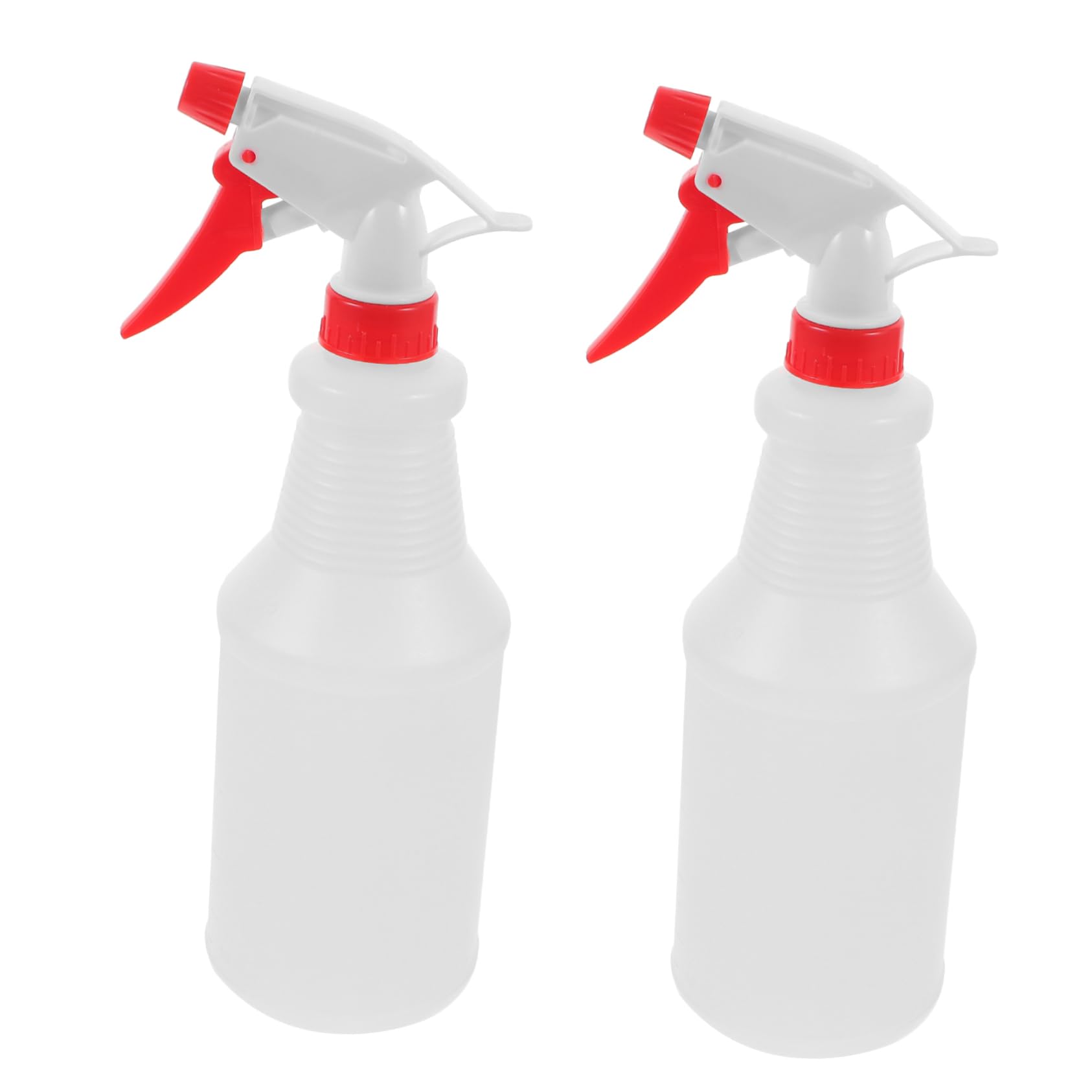 Botella rociadora vacía de 600 ml pack de 2 pulverizadores pequeños para soluciones