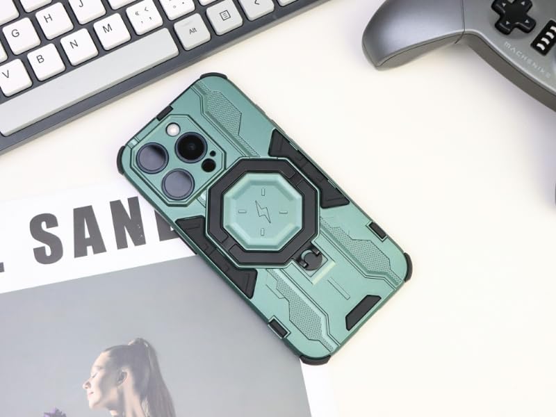 SORAKA Custodia Per IPhone 13 Pro Max: Cover Antiurto Traslucida Grado Militare, TPU + PC, Protezione Cadute 3 Metri - 3