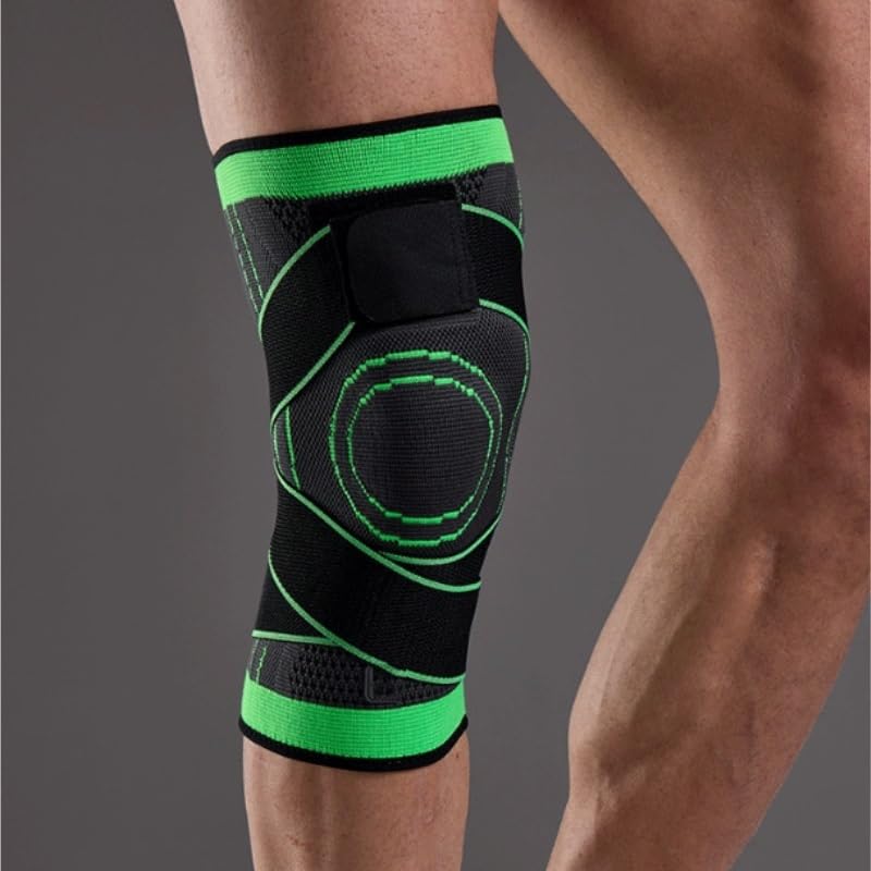 Exercise, protection Knee Pads Breathable Outdoor Running and Cycling Support Meniscus Protection Knee Pads for Fitness, cycling, running, playing football(Gray)