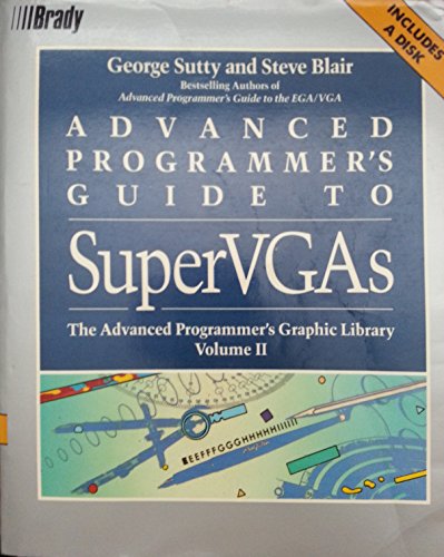 Advanced Programmer's Guide to Supervgas/Book a... 0130104558 Book Cover