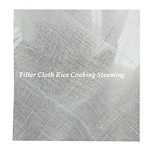 Heavens Tvcz Filter Cloth Rice Rice Net Thai Cooking Fine Cotton Steaming Kitchen Restaurant Tools Stuffed Rice Soft Wrap, Food Crush Grind Pancake Milk Steamed Bun Liners Dry Food Screen Used Also Fo