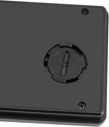 Miniatura 9 de GLOGLOW Reloj digital ultrafino, reloj electrónico digital LCD autoadhesivo con pantalla de calendario para tablero de automóvil, hogar, oficina,