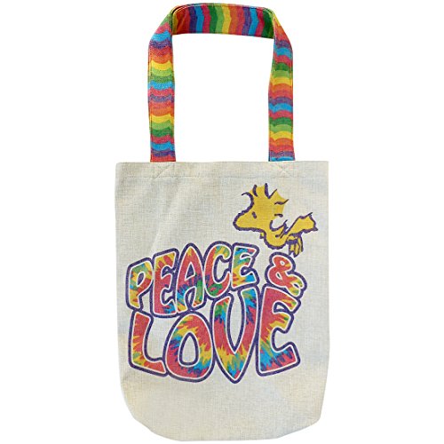 Sac fourre-tout Peanut Woodstock Peace & Love, l'esprit vintage revisité
