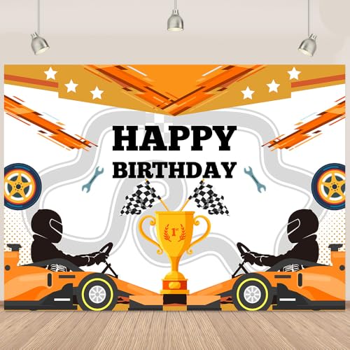 Toile de fond Happy Birthday pour studio photo et décoration de buffet