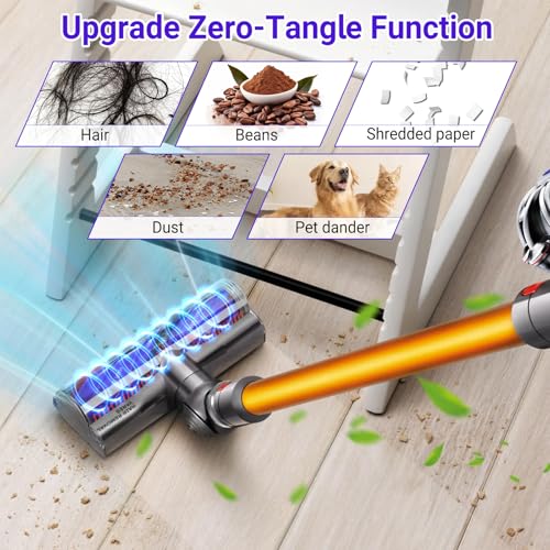 Image of V9 Replacement Head Attachment Compatible with Dyson V9 Motorbar, Digital Slim SV18, V12 Detect Slim Cordless Vacuum Cleaners, V9 Upgrade Anti-Tangle Vacuum Head