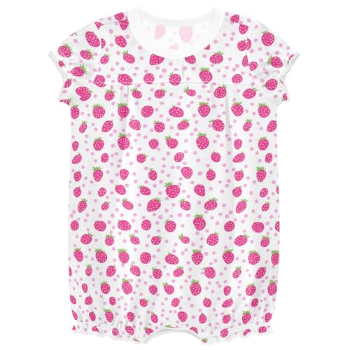 Barboteuse à bulles pour fille en coton à volants idéale pour les pique-niques