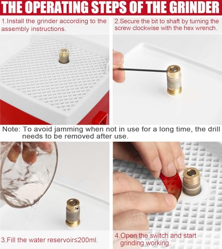 Podoy Upgrade Stained Glass Grinder Kit