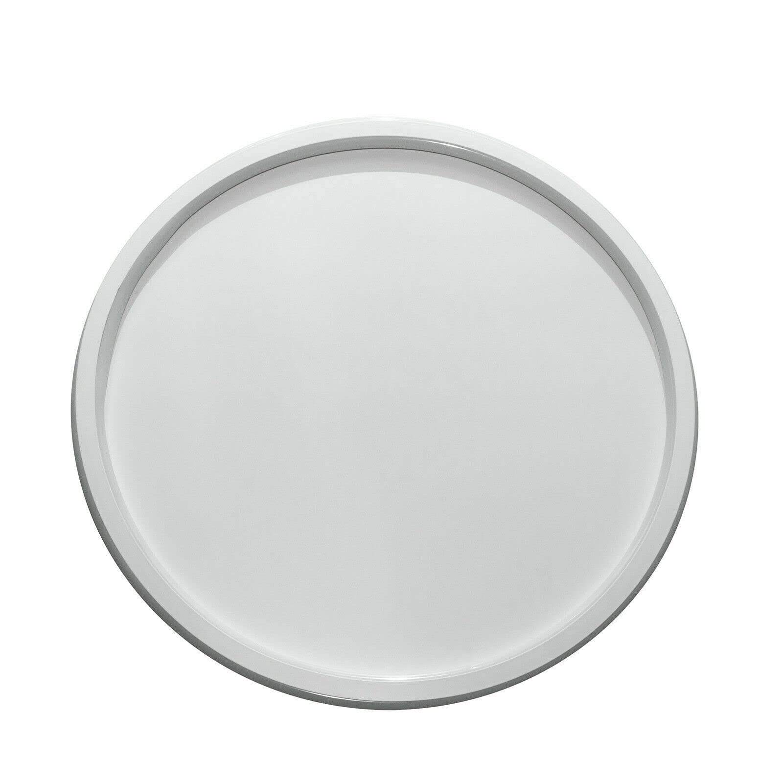 Dopastore Plafoniera da Soffitto LED 43W Design Tondo Bianco Lampada da Soffitto Stile Moderno Per Interno IP20 Per Corridoio Salone Camera (Luce calda 3000K)