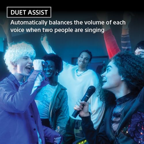 Image of Sony ULT Tower 10 Bluetooth Karaoke Party Speaker with Powerful Bass, 360 Sound and Party Lights, Included Wireless Microphone - New + ULT MIC Wireless Mic