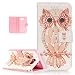 Galaxy Note 5 Case,Galaxy Note 5 Cover,ikasus Shiny Glitter Diamond Colorful Art Painting PU Leather Flip Wallet Pouch Stand Credit Card ID Holders Case Cover for Samsung Galaxy Note 5,Jewelry OWL