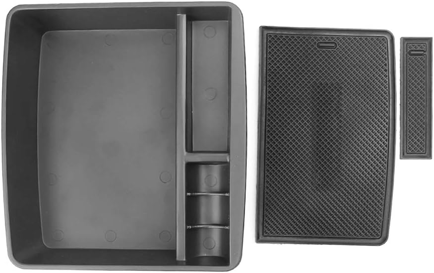 Autone Center Console Organizer Tray Armrest Storage Box