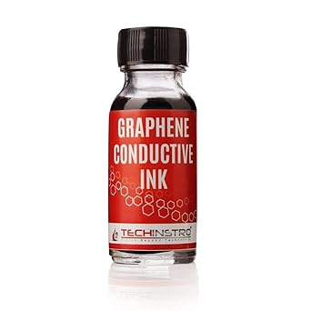 Techinstro Graphene Conductive Ink (Water Based) (Quantity - 25ml) (Pack of 1)