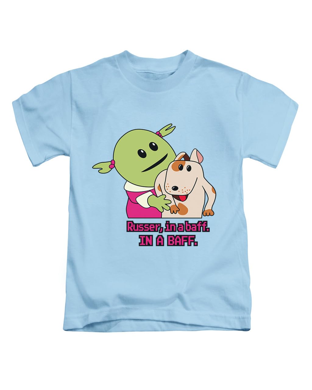New Spirit Original Russer in a Baff, Mona nanalan Whose That Wonderful Girl Tee T-Shirt Funny Unisex T Shirt Top Sky Blue