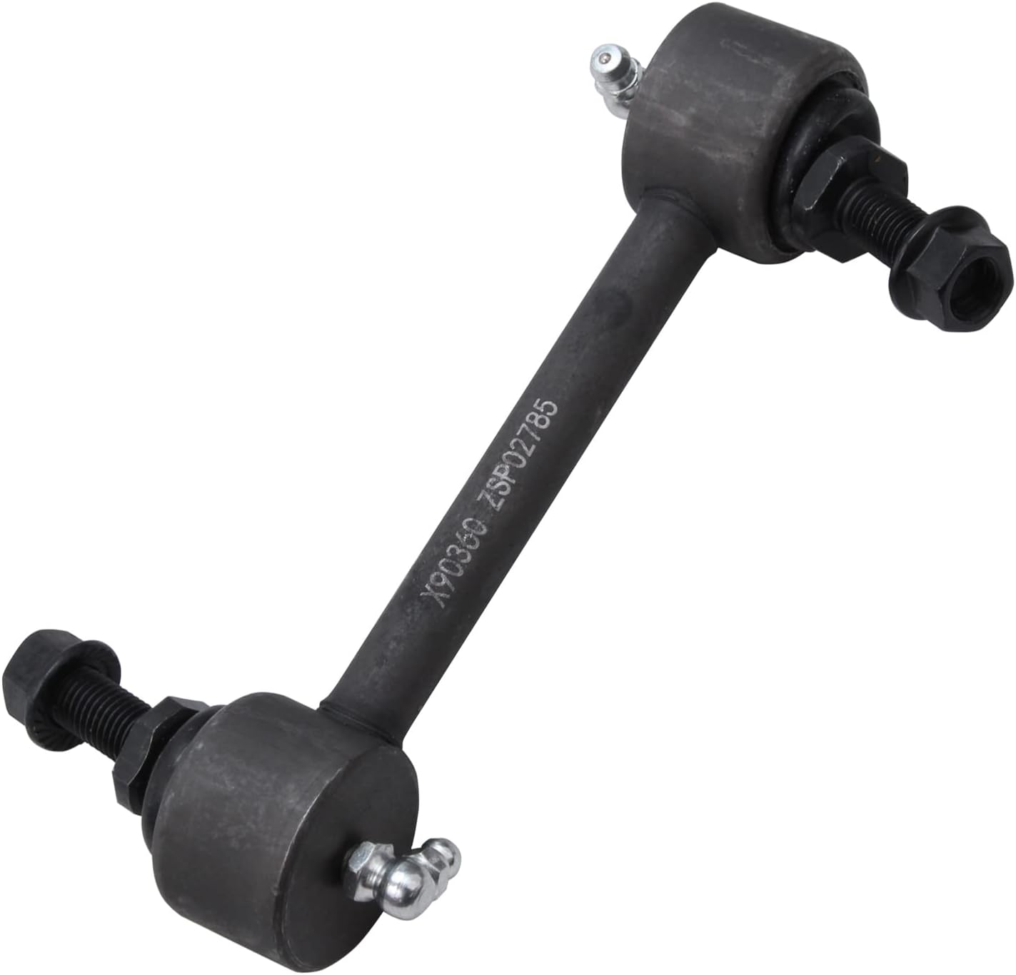 Detroit Axle - Rear 2pc Sway Bars for Hyundai 2001-2006 Elantra, 2000-2008 Tiburon, 2005-2009 Kia Spectra Spectra5, 2 Sway Bar Links Assembly Replacement