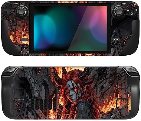 PlayVital Full Set Protective Skin Decal for Steam Deck, Custom Stickers Vinyl Cover for Steam Deck Handheld Gaming PC - Tear Down
