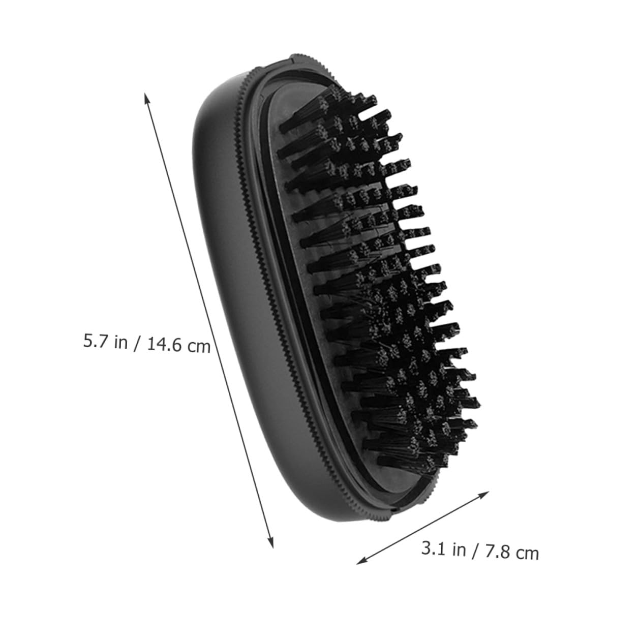 Healifty Horse Grooming Brush Handle, Livestock Cleaning Brush, Pp Bristle Hairbrush and Cattle, Multipurpose Grooming Tool and Dust Removal