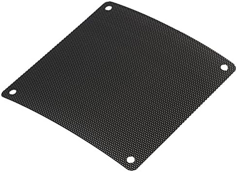 LEDMOMO 10 Pieces 120 mm Dust Filter Computer Fan Filter Cooler PVC Black Dustproof Case Cover Computer Mesh
