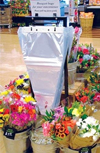 floral cellophane bags