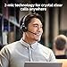 Jabra Evolve2 30 SE (2025 Version) Wired Dual-Ear Headset with Microphone for Work – Computer Headset - New USB-A and USB-C Cable - Goes with All Online Meeting Platforms - Black