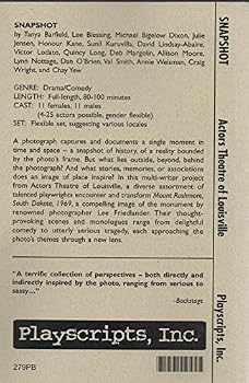 Paperback Snapshot, a Dramatic Anthology By Various Book