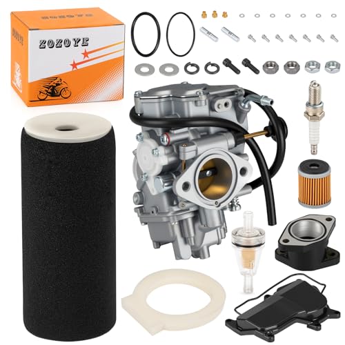 For Yamaha Warrior 350 YFM350X 1987-2004 Carburetor Carb + Intake Manifold & Air Filter & Oil Filter 3GD-14101-00-00