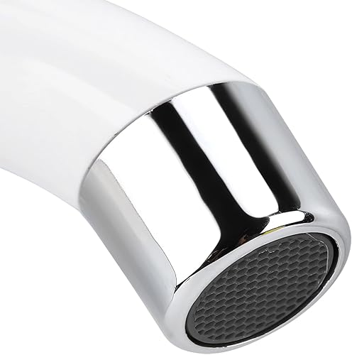 Miniatura 4 de ViaGasaFamido Grifo de fregadero de barco de granja con una sola manija para baño de RV, grifo de lavabo de un agujero G12 grifo de agua de plástico