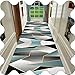 Produktbild Flur Teppich Teppich Flur Teppich Teppich in 3D Geometrischen Muster, Rutschfester Weicher Korridor Teppich, Maschinenwaschbar, für Promenade Gang Wohnzimmer (Size : 0.8×4M)