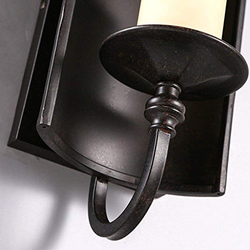 Lámpara de pared de una sola cabeza estilo loft industrial para hoteles y bares 4