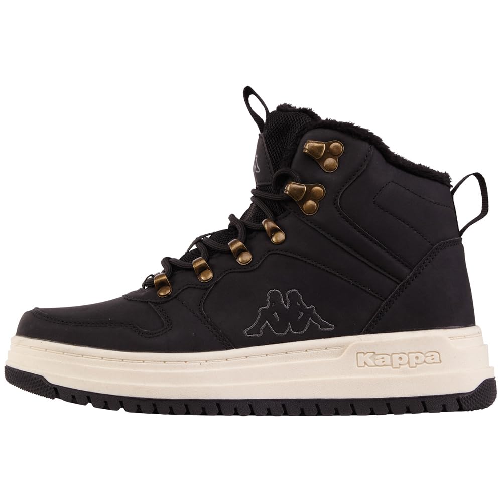Kappa Unisex Tobin Women's Trainers, Black, 7 UK