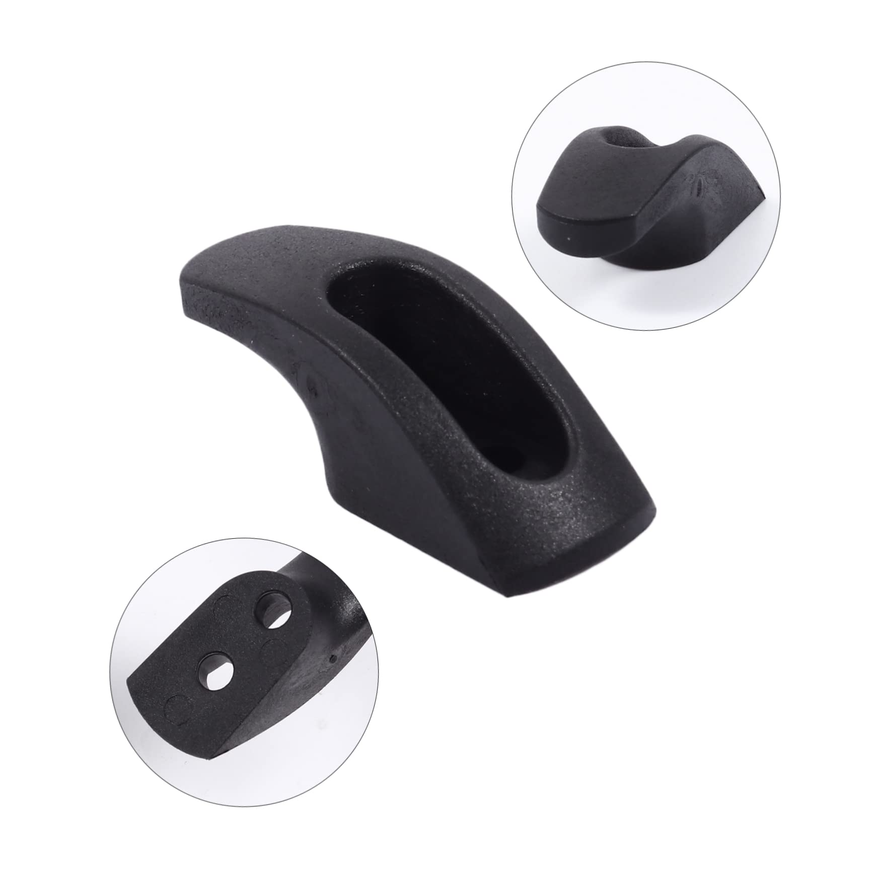 BESTonZON 3 Gancio Resistente per Scooter Elettrico Accessorio per Trasportare Casco e Borse Design e Compatibile con Monopattini Elettrici