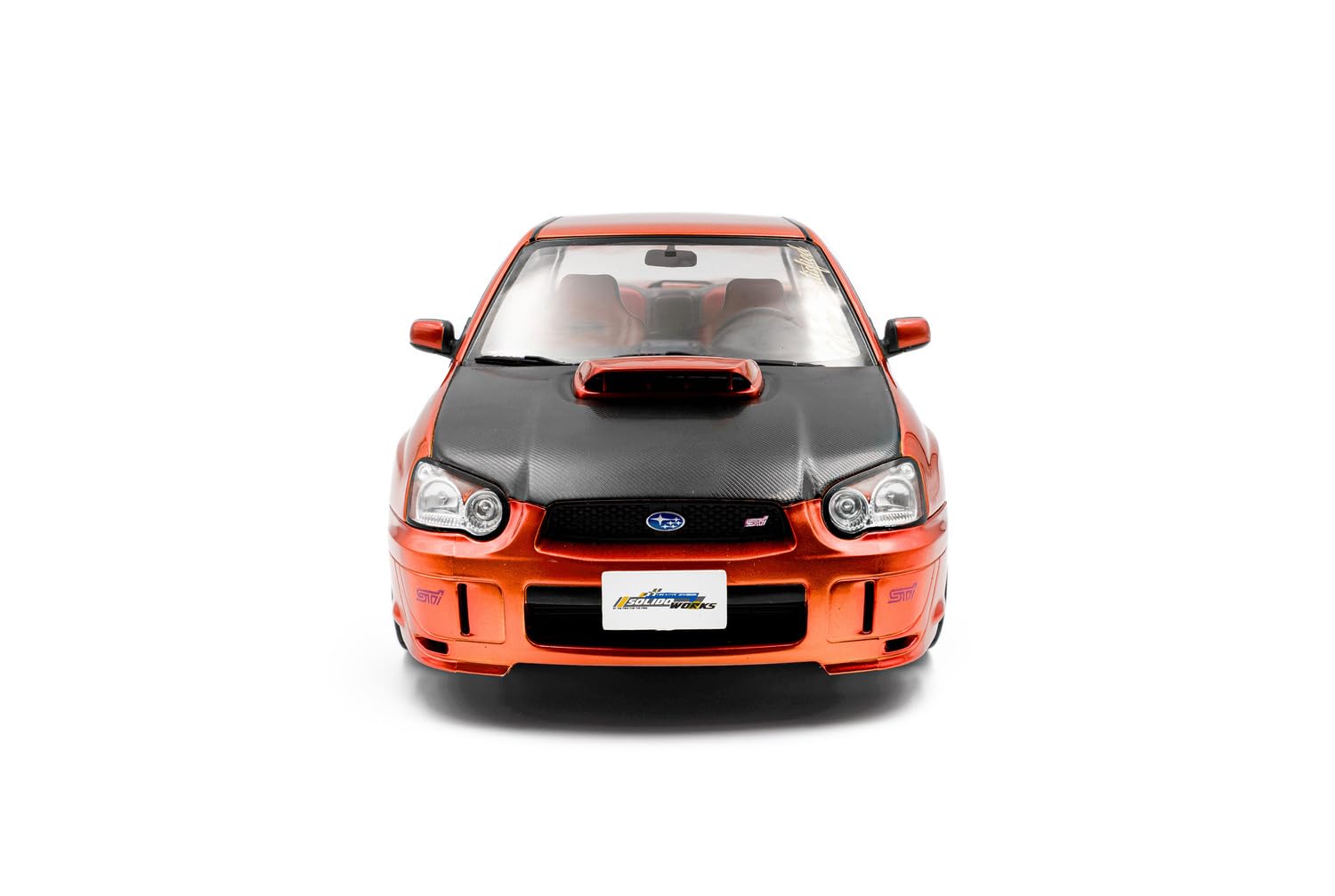 Solido Subaru Impreza Modellauto 1:18 Rallye Modell Orange