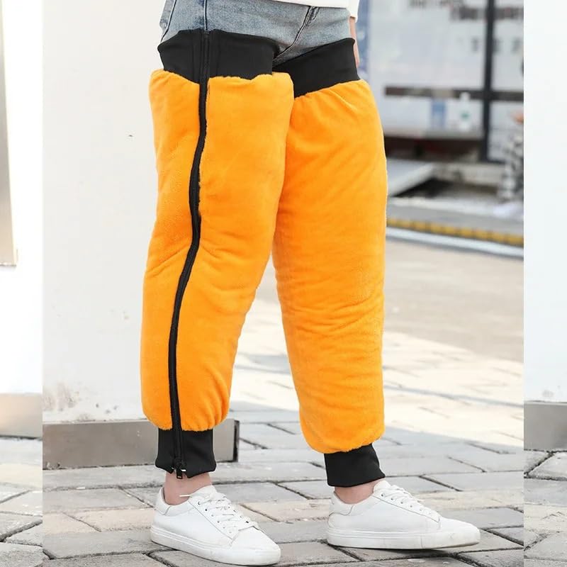 Couvre-jambes de moto, genouillères de moto chaudes et épaisses pour trottinette électrique, coupe-vent, coupe-froid, fermeture éclair, protection extérieure en laine