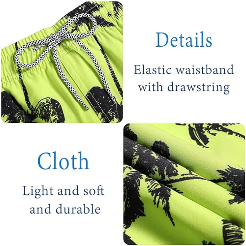 Dresofu Mens Swim Trunks Quick Dry Swim Shorts with Mesh Lining Funny Swimwear Bathing Suits4