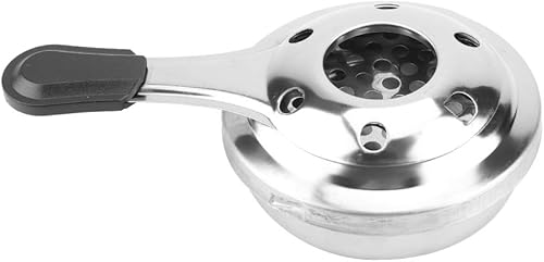 Miniatura 8 de Mini quemador de estufa de alcohol, quemador de fondue portátil de acero inoxidable para acampar al aire libre, olla de cocina de pánico para