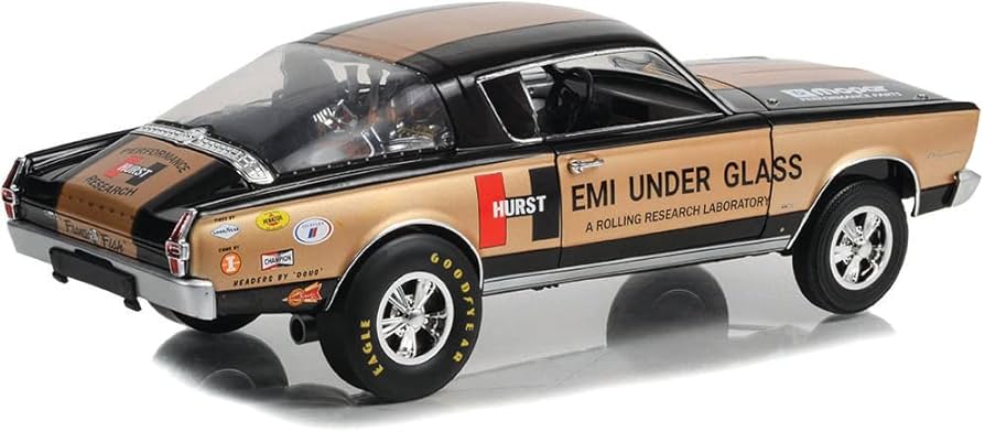 Amazon.com: Carretera 61 Hurst HEMI Bajo Vidrio 1966 Plymouth