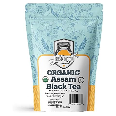 Fermentaholics Organic Assam Black Tea for Kombucha and Hot/Iced Tea Cover