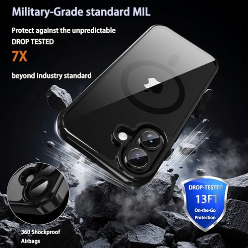 Image of for iPhone 17 Case,Ultra Hybrid(Black Magsafe)