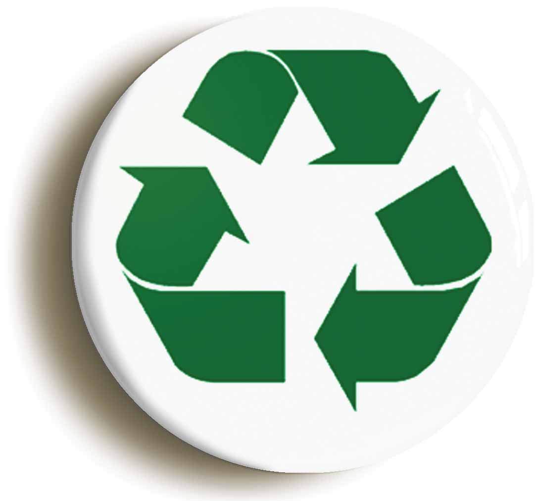 Recycle Logo Fridge Magnet (Circular 2inch / 50mm Diameter)