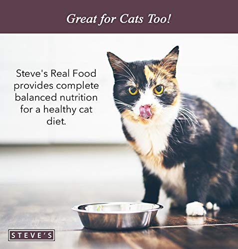 Steve\'s Real Food Raw Freeze Dried Dog Food Assorted Flavors- 3 Packs of 1.25 lb Bags of High Protein Dog Food in Chicken, Beef, and Turkenduck Flavors - 100% Natural USDA Human Grade Ingredients - Thumbnail 5