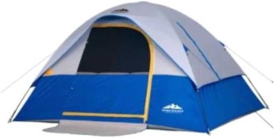 Northwest Silver Dome Tent - Quick Camp Tent - 10 x 8- with Lasting Rain Protection - Sleeps 4