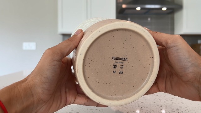 Portautensili Da Cucina Vancasso Sabine – In Ceramica, 15,7 Cm, Colore Crema Opaco, Stile Rustico E Capiente