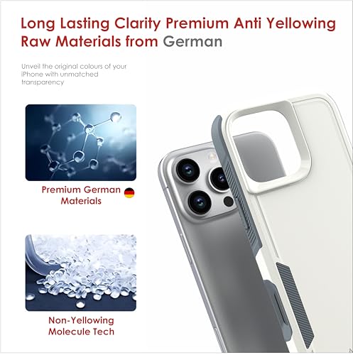 Image of Case for iPhone 16 Pro, [Military Grade Drop Protection] Full Body Heavy Duty Rugged Shockproof Protective - Combo [1 Case + 3 Interchangeable Skin][ Screen Protector + Camera Lens] Multicolor