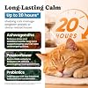 Calming Cat Treats with GABA for Anxiety Relief - Calming Cat Chews Help Reduce Stress & Promote Relaxation, Melatonin for Cats for Grooming, Travel, Vet Visits & Separation Anxiety - Chicken Flavor