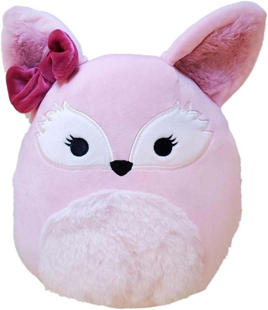 Squishmallows 8"" Miracle The Fox, Medium, Pink