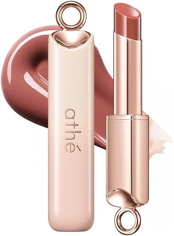 Bálsamo labial brilhante athé com Ceramide NP e extrato de Tremella Fuciformis, 3,4 g
