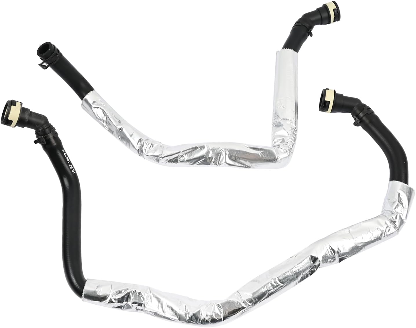 2PCS HVAC Heater Water Hose Inlet & Outlet Compatible with Ford F150 2017 2018 2019 2020 3.5L V6 Replace HL3Z-18472-E HL3Z-18472-F