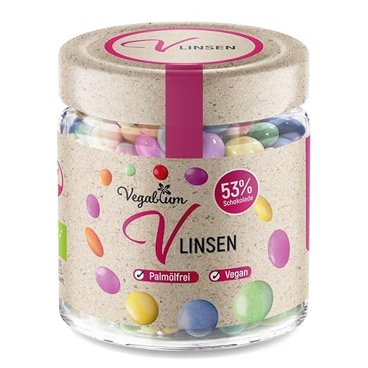 Vegablum Vlinsen Schoko | Bio, Vegan & Plastikfrei | Leckere Schokolinsen (100g (1er set), Vlinsen)