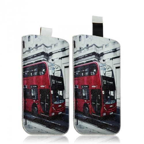 Seluxion - Housse Coque Etui Pochette Universel L pour Smartphone Logicom L-Ement 501, 503, 451, L-ITE 452