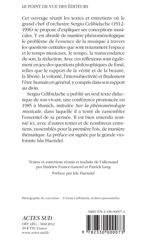La musique n'est rien: Textes et entretiens pour une phénoménologie de la musique